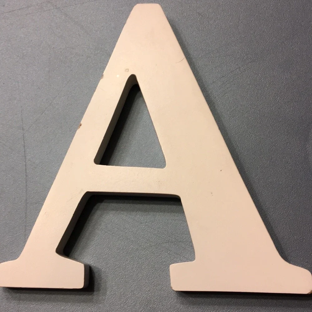 Ready to paint letters